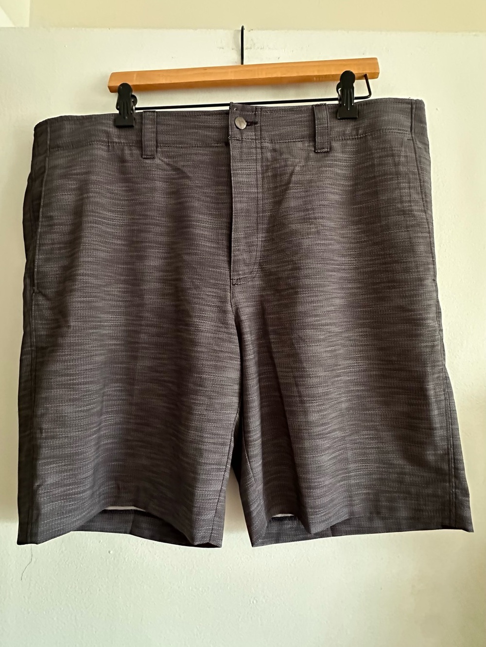 Callaway Men's Charcoal Patterned Golf Shorts